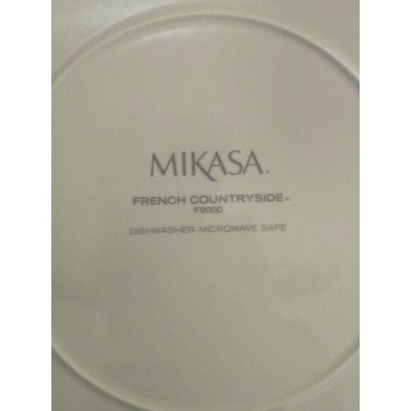 Mikasa French Countryside F9000 Oval Gravy Boat Underplate 8.5” -Japan - Picture 3 of 8